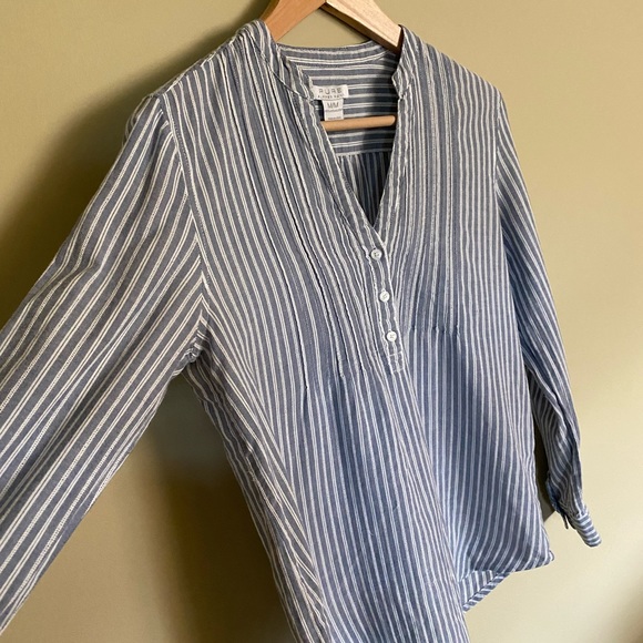 PURE ALFRED SUNG Striped Tunic Top - Picture 3 of 8